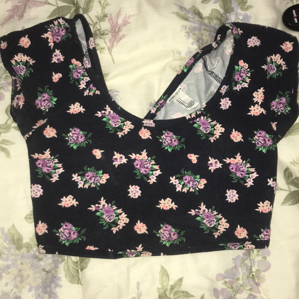 Flowered Summer Top From Forever 21